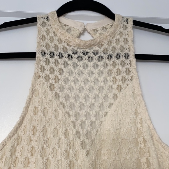 Silence + Noise cream romper NWOT - Picture 2 of 5